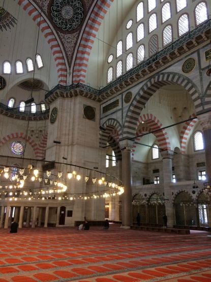 Süleymaniye Mosque interior